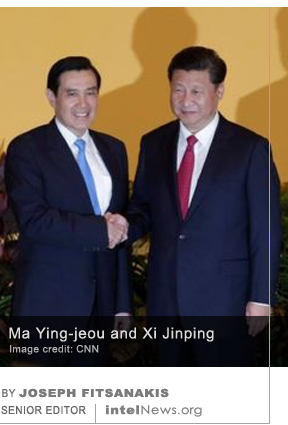 Ma Ying-jeou and Xi Jinping