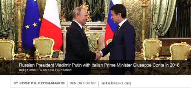 Russia Italy Putin Conte